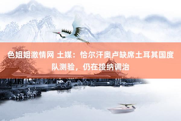 色姐姐激情网 土媒：恰尔汗奥卢缺席土耳其国度队测验，仍在接纳调治